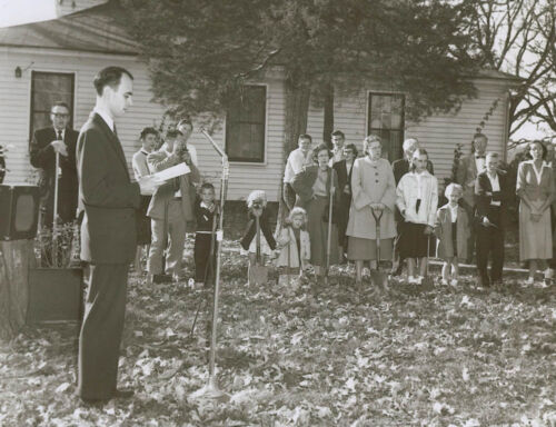 16 Groundbreaking for Sanc. 1956