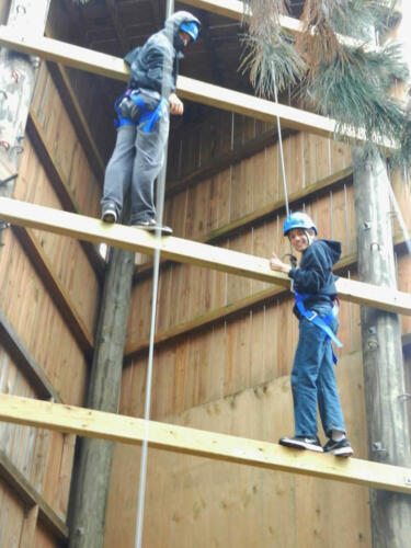 2013 High Ropes 12 - ladder