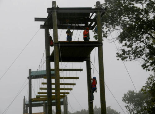 2013 High Ropes 16 - tower of terror
